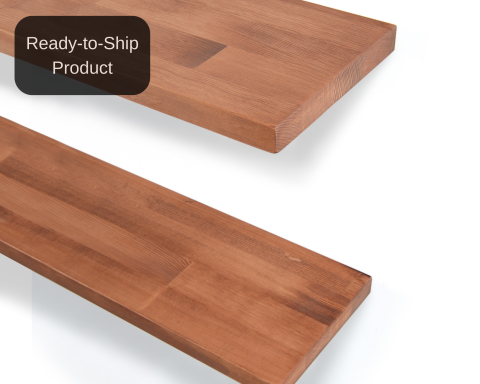 Floating Shelf with Hidden Metal Brackets - (6" L x 4" D) - Paris