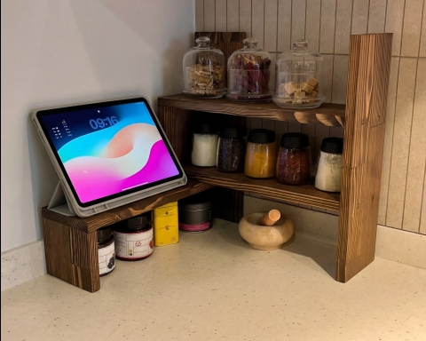 Wooden  Countertop Shelf Organizer - Vancouver