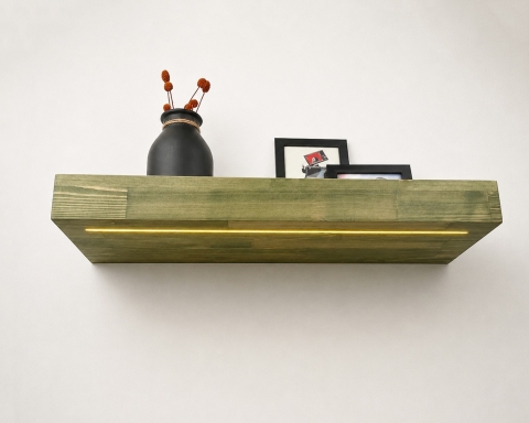Floating Shelf with Led Lights - Jakarta