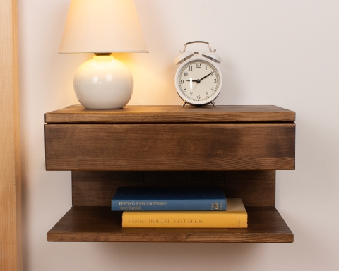  Floating Nightstand with Drawer - Vancouver
