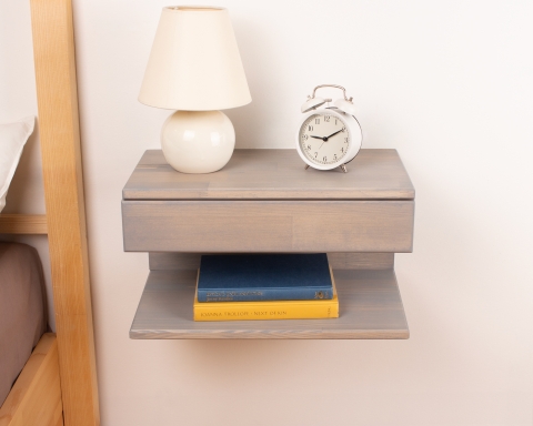  Floating Nightstand with Drawer - Istanbul