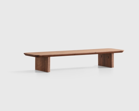ASUS MONITOR STAND - Walnut