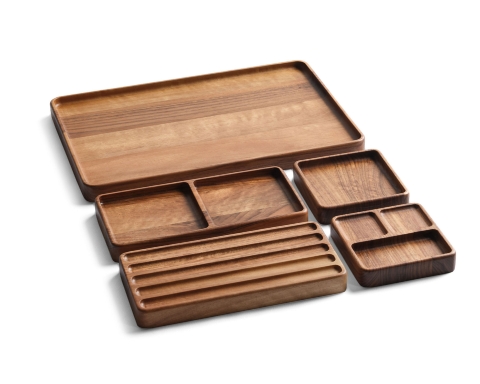 OCEAN ORGANIZER SET - Walnut