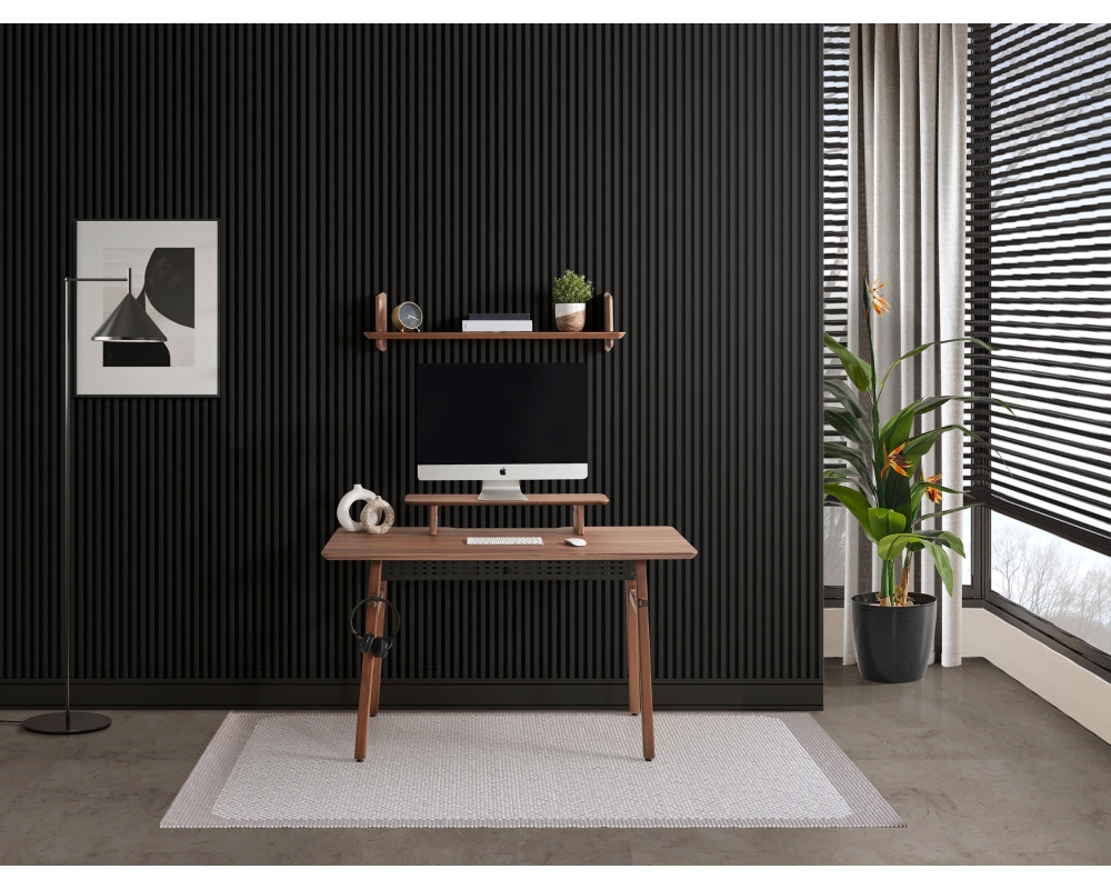 MILLION WORK DESK - Walnut • Höfina