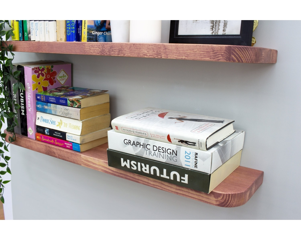 Radius Wall bookcase shelf