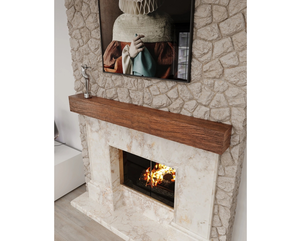 Fireplace Mantel Shelf - Vancouver • Höfina
