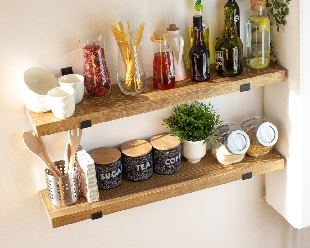 Heavy Duty Shelf with Industrial Metal Brackets Cape Town • Höfina