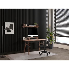 MILLION WORK DESK - Walnut • Höfina