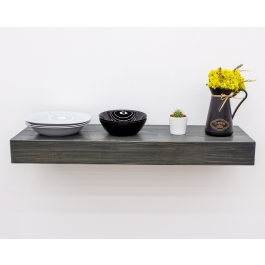 Rustic Floating Shelves Custom Size 3 Inch Thick - Nairobi • Höfina