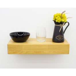 Rustic Floating Shelves Custom Size 3 Inch Thick - Madrid • Höfina